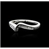 Image 1 : 14KT White Gold 0.25ctw Diamond Ring