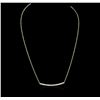 Image 2 : 14KT Yellow Gold 0.84ctw Diamond Necklace