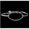 Image 1 : 0.65ctw Diamond Bracelet - 14KT White Gold