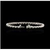 Image 2 : 14KT White Gold 2.67ctw Diamond Tennis Bracelet