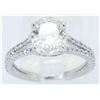 Image 1 : GIA Certified 1.78ctw Diamond Ring - 18KT White Gold