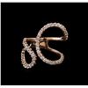 Image 2 : 0.82ctw Diamond Ring - 14KT Rose Gold