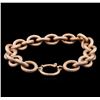 Image 2 : 14KT Rose Gold Chain Bracelet