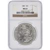 Image 1 : 1887 NGC MS63 Morgan Silver Dollar