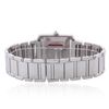 Image 3 : Cartier 18KT White Gold 1.56ctw Diamond Tank Franciase Men's Watch