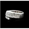 Image 1 : 18KT White Gold 1.50ctw Diamond Ring
