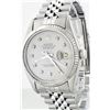 Image 1 : Rolex Stainless Steel Diamond DateJust Men's Watch