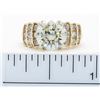 Image 9 : 3.01ctw Diamond Ring - 14KT  Yellow Gold
