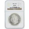 Image 1 : 1881-S NGC MS64 Morgan Silver Dollar