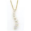 Image 3 : 1.00ctw Diamond Pendant - 14KT Yellow Gold