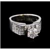 Image 1 : 2.05ctw Diamond Ring - 18KT White Gold