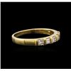 Image 1 : 18KT Yellow Gold 0.40ctw Diamond Ring