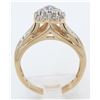 Image 9 : 0.625ctw Diamond Ring - 14KT Yellow Gold