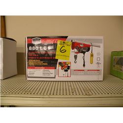 880lb electric cable hoist -New
