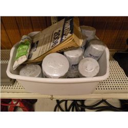 Qty of misc oil filters