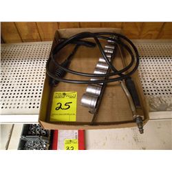 Air nozzle, SK 1/2" sockets, schlag hammer