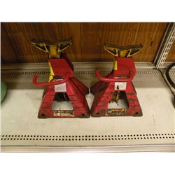 Pair of Snap-On 2 ton jack stands