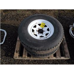 235/85R16 tires on 6-bolt wheels-load range E