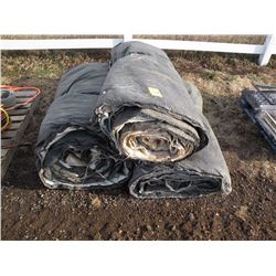 Qty 3 frost blankets