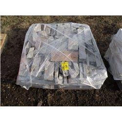 Pallet of natural thin stone