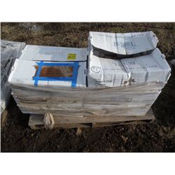 Pallet of natural thin stone