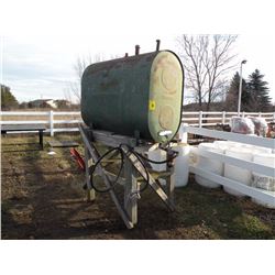 Gravity fuel barrel