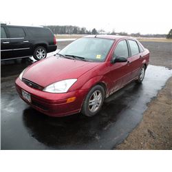 2001 Ford Focus SN#-1FAFP34P31W114643