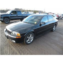 2002 Lincoln LS V8 -City Owned SN#-1LNHM87A42Y696916