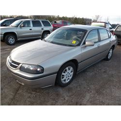 2002 Chev Impala SN#-2G1WF55E329116854