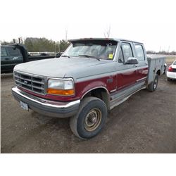 1993 Ford F-350 crew cab SN#-2FTJW36M5PCA95981