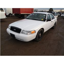2010 Ford Crown Vic, no backseat -County Owned SN#-2FABP7BV6AX133361