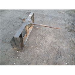 Bail spear fits farmhand loaders