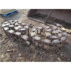 Steel tracks for Bobcat