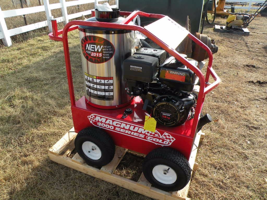 EZ Kleen Magnum Gold 4000 PSI 12 volt hot water pressure washer New