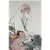 Image 3 : Chinese WC Painting on Paper Signed Fan Zeng 1938-