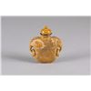 Image 1 : Chinese Soapstone Carved w/ Elephant Handles Snuff