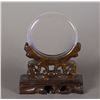 Image 2 : Chinese Fine Translucent Lavender Jadeite Bangle