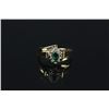 Image 8 : 2 Pc 10K Ring with Diamond & Crystal
