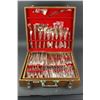 Image 1 : 144Pc Set Goldplated w/ Original Wood Box Unused