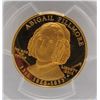Image 2 : 2010 W USA PCGS Graded PR69 - Double Cameo .9999 1/2 Oz Gold Abigail Fillmore $10 Coin