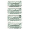 Image 2 : 8 Consecutive 1973 Bank Of Canada $1 Bank Notes - ECR Series - UNC