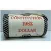 Image 1 : 1982 Canada Constitution $1 Dollar Brinks Paper Roll - Unopened - Original Roll