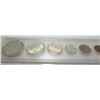 Image 4 : 1967 Coin Set In Plastic Holder & $1 Bank Note