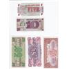 Image 1 : 5 British Armed Forces Paper Notes - 5 Pence To 1 Pound