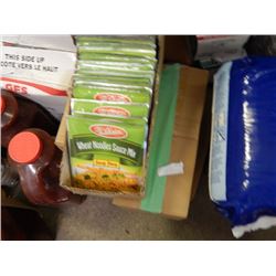 CASE OF CHOP SUEY MIX - WHEAT NOODLE SAUCE EACH CASE CONTAINS 24 X 50 GRAM PACKAGES.  RETAIL APPROX.