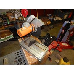 ABRASIVE CUT OF SAW - 14" - NEEDS SWITCH REPAIR