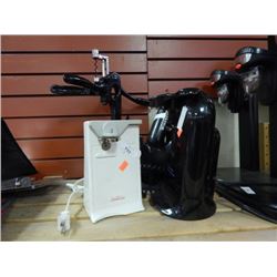 BOTTLE CORKER, VACUMN SEALER & 2 CAN OPENERS = 4PC