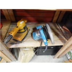 ELECTRIC SANDER & MAKITA SKIL SAW