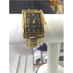 WATCH - MAN'S WITH DIAMOND - NEW - STRETCH BAND - RETAIL ~$200