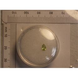 PEAR CUT PERIDOT GEMSTONE
